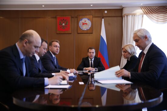 Dmitry Medvedev's working visit to Yakutia