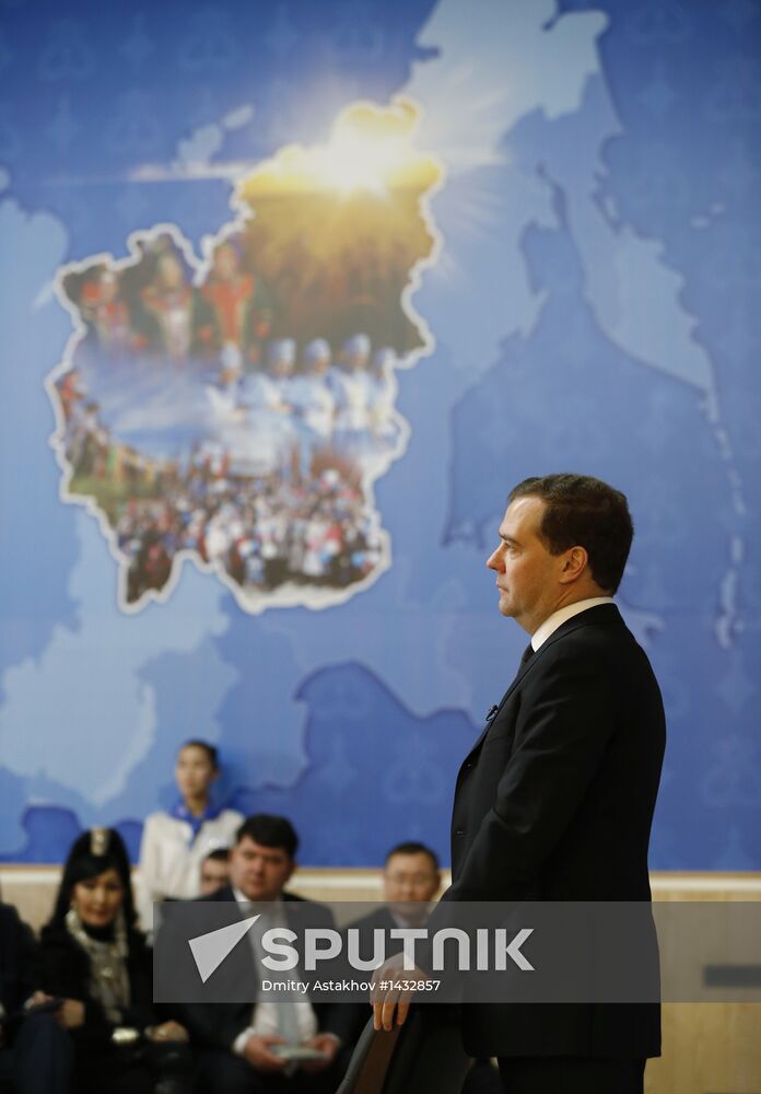 Dmitry Medvedev's working visit to Yakutia