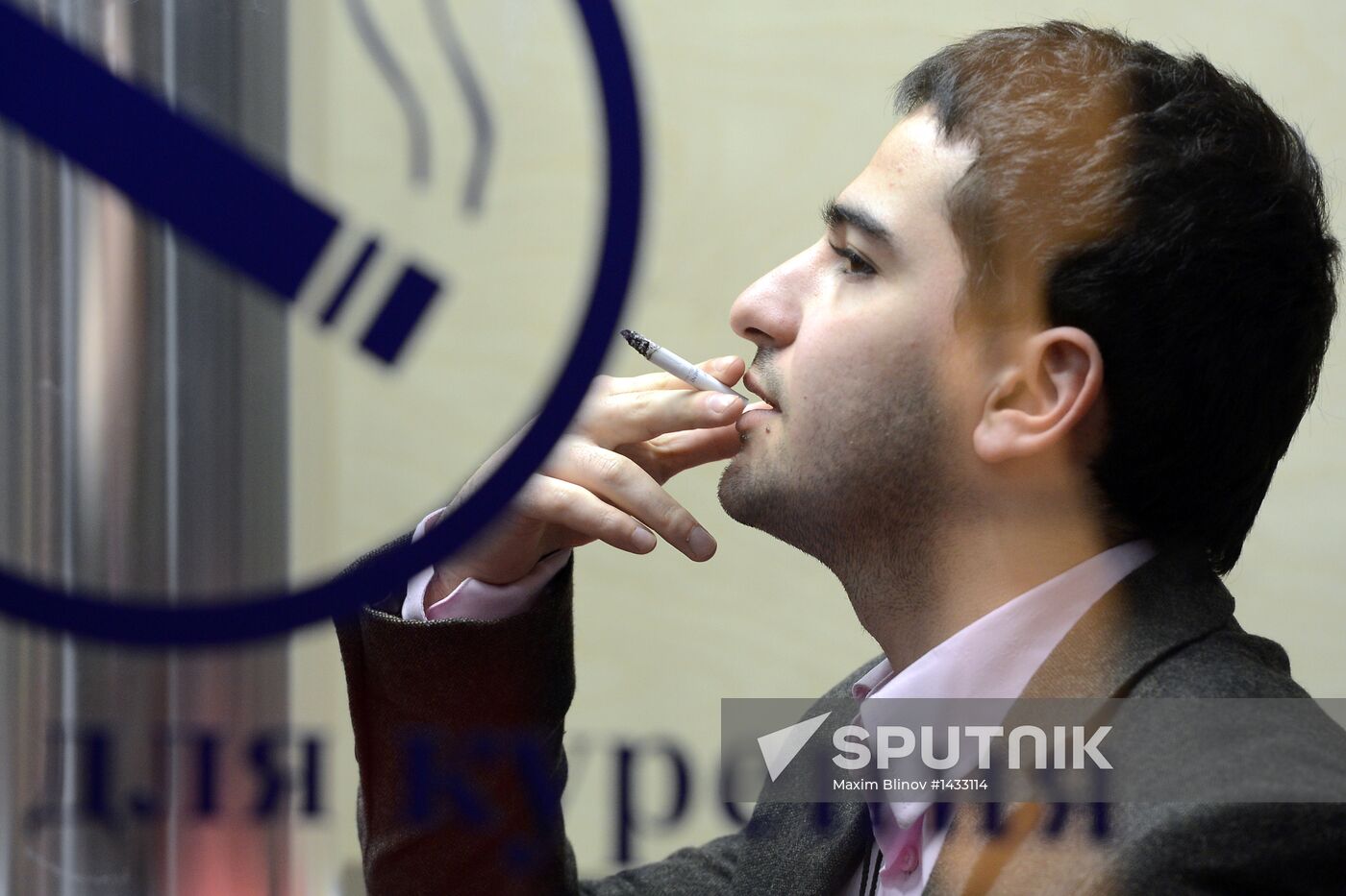 Smoking room up to Russian Health Ministry's standards
