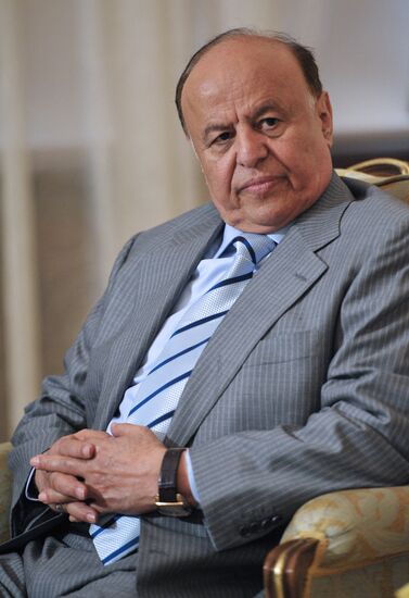 Putin meets with Yemen's President Abd Rabbuh Mansur Hadi