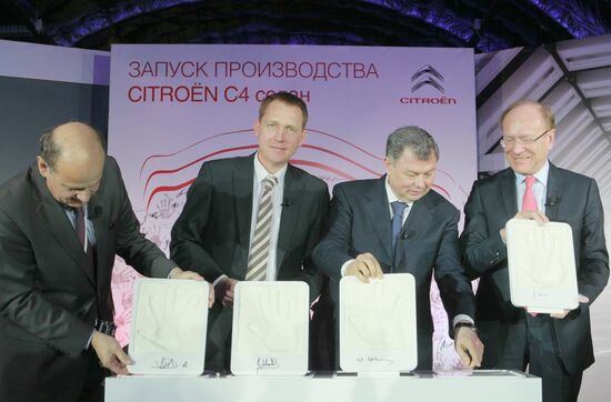 PSMA Rus launches production of Citroen C4 in Kaluga