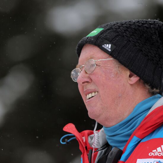 Volfgang Pichler, coach of Russian women's biathlon team