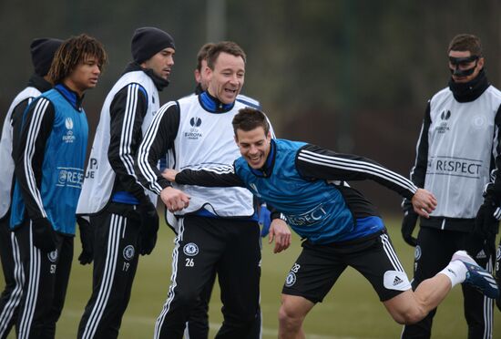 Football. FC Chelsea holds training session