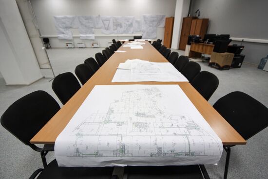 Construction of Main Media Center in Sochi's Olympic Park