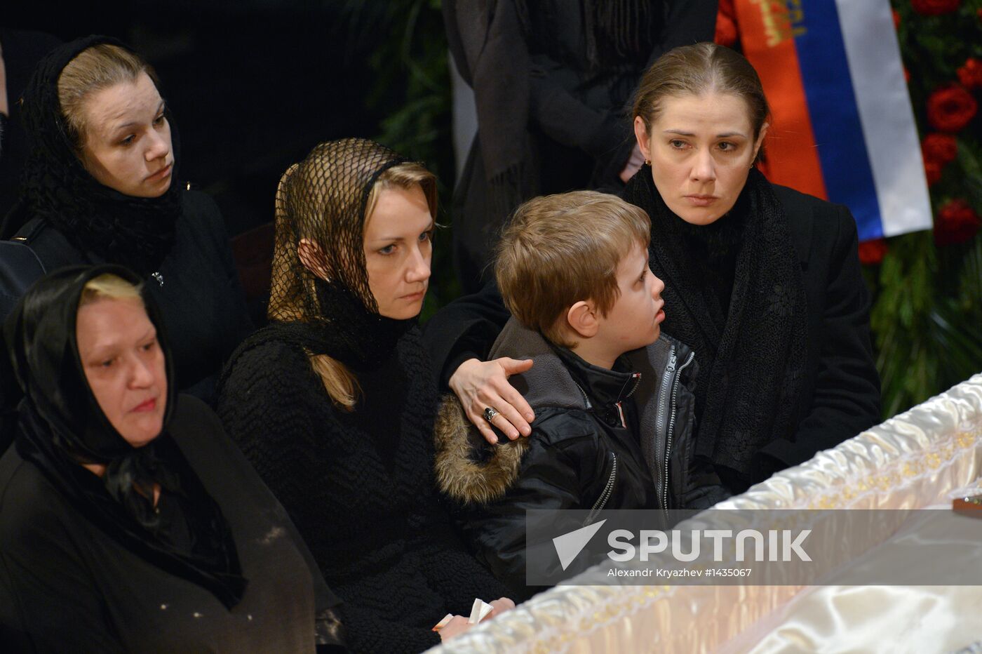 Funeral service for Valery Zolotukhin in Altai Region
