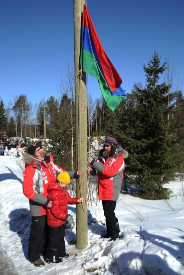 Fyodor Konyukhov heads out on dogsled expedition