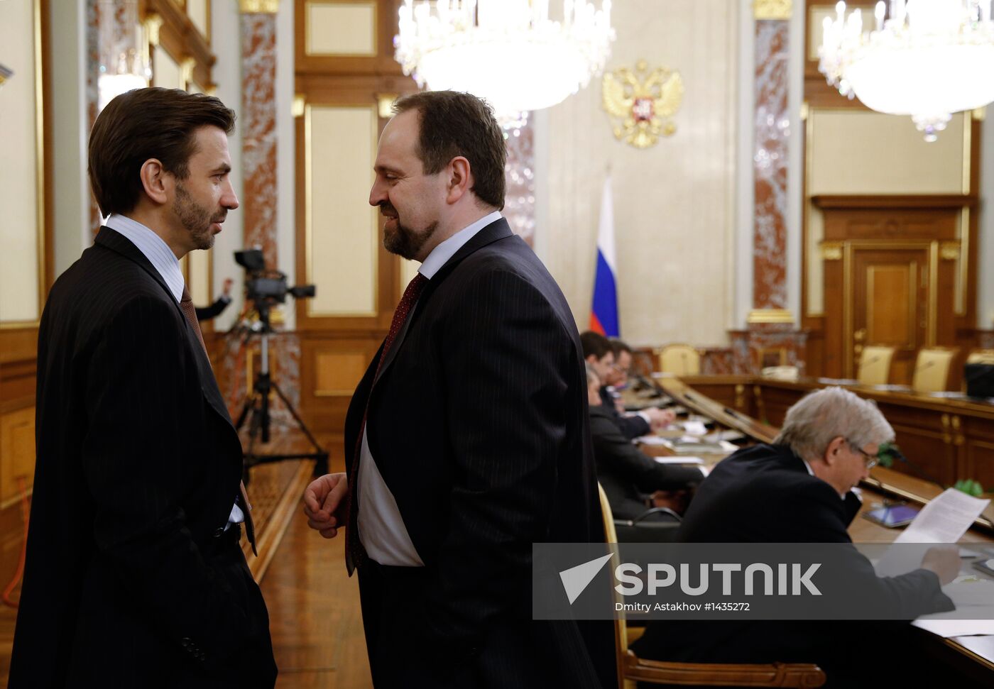 Dmitry Medvedev chairs Russian Government meeting