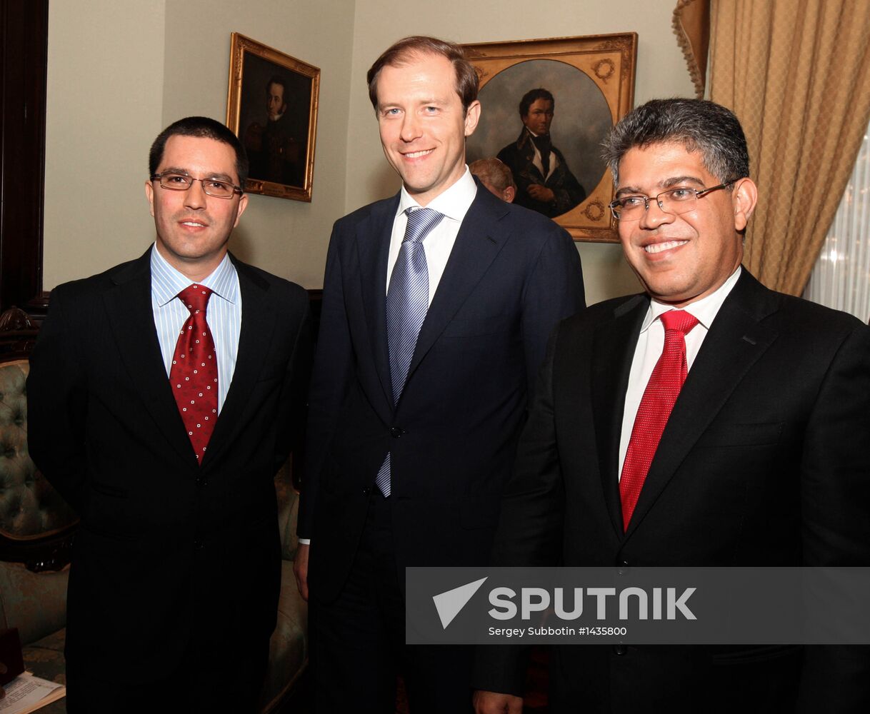 Denis Manturov visits Venezuela