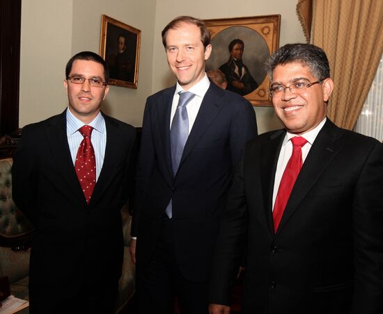 Denis Manturov visits Venezuela