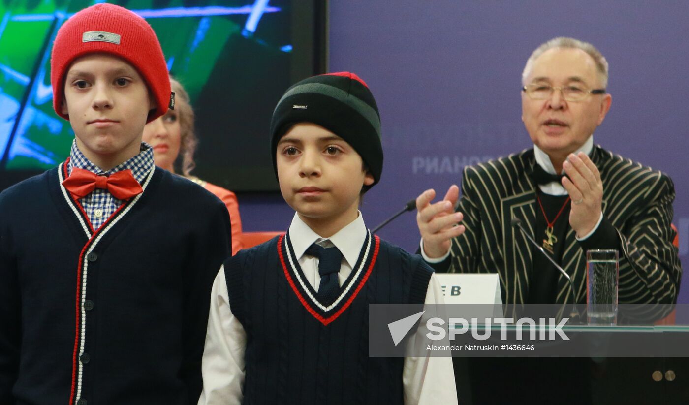 School uniform collection by designer Vyacheslav Zaitsev