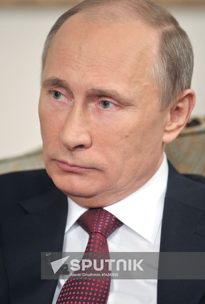 Vladimir Putin gives interview to German broadcaster ARD