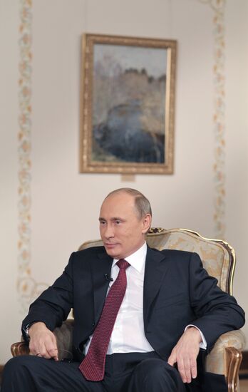 Vladimir Putin gives interview to German broadcaster ARD