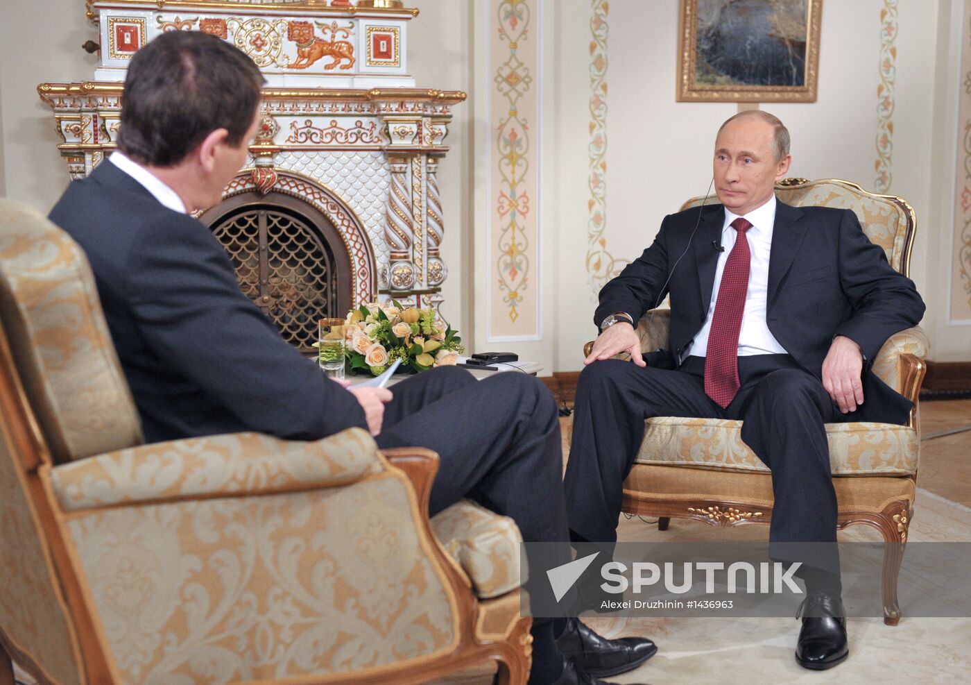 Vladimir Putin gives interview to German broadcaster ARD