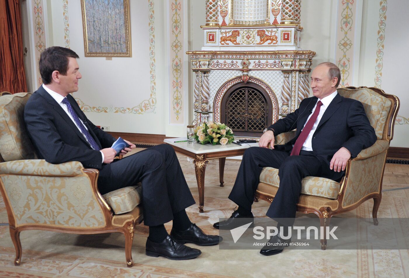 Vladimir Putin gives interview to German broadcaster ARD