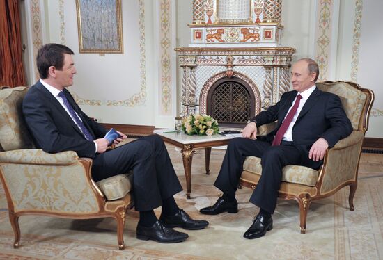 Vladimir Putin gives interview to German broadcaster ARD