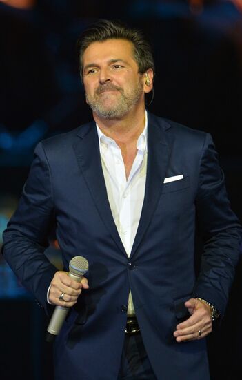 Thomas Anders gives concert in Moscow