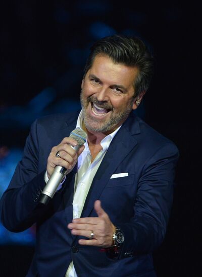 Thomas Anders gives concert in Moscow