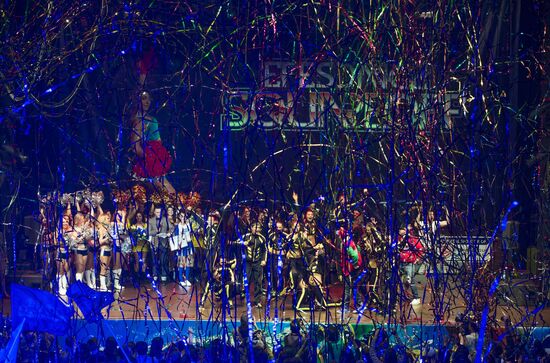 Final competition of Euroleague Basketball cheerleaders