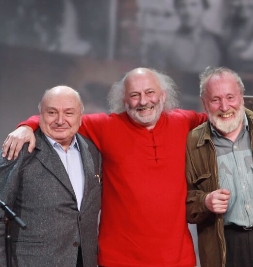 Mikhail Zhvanetsky, Vyacheslav Polunin and Yuti Norshtein