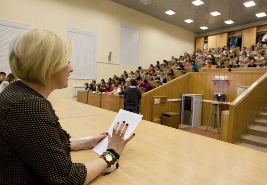 Total Literacy campaign in Vladivostok