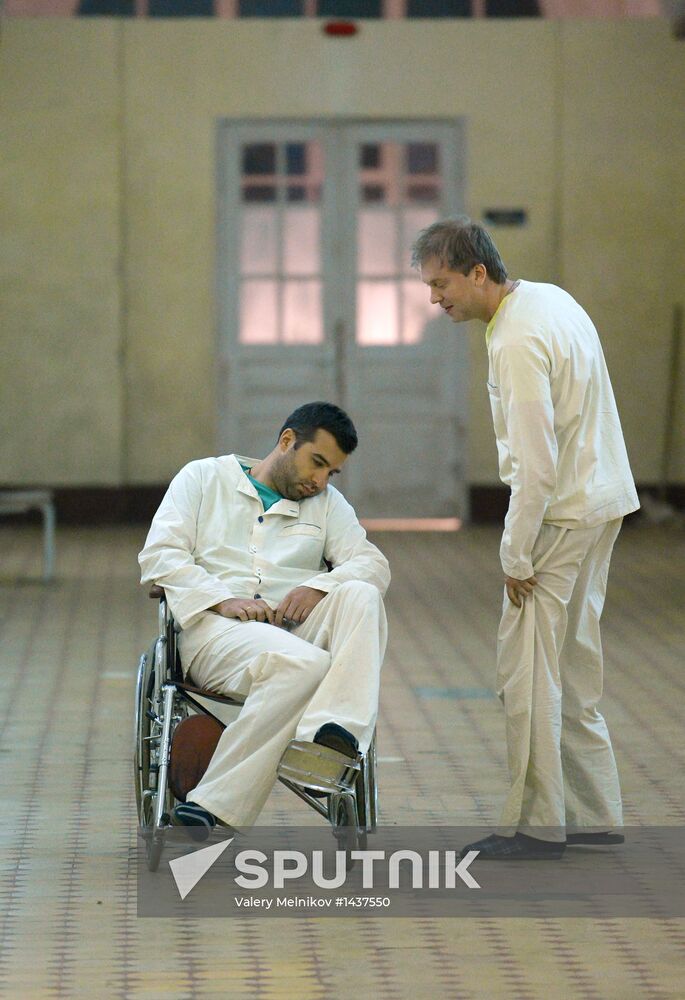 Shooting of film Yolki-3