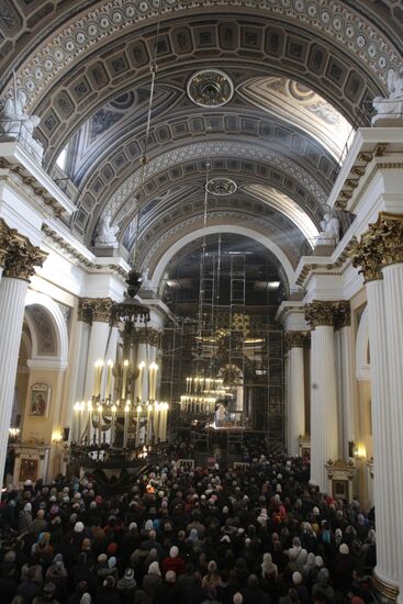 300th anniversary of Holy Trinity Alexander-Nevsky Lavra