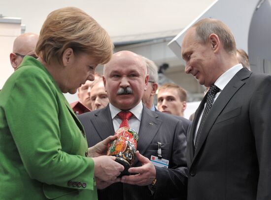Vladimir Putin's working visit to Germany. Day Two