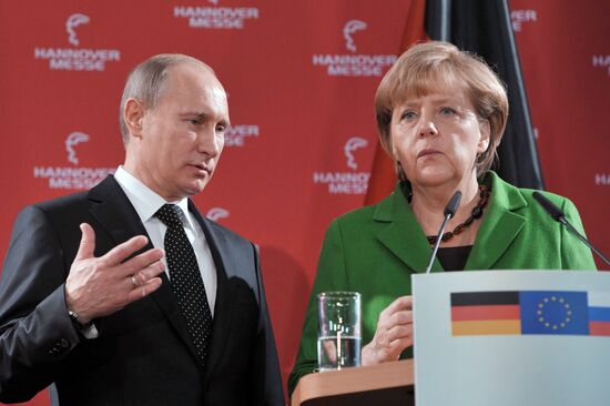Vladimir Putin's working visit to Germany. Day Two
