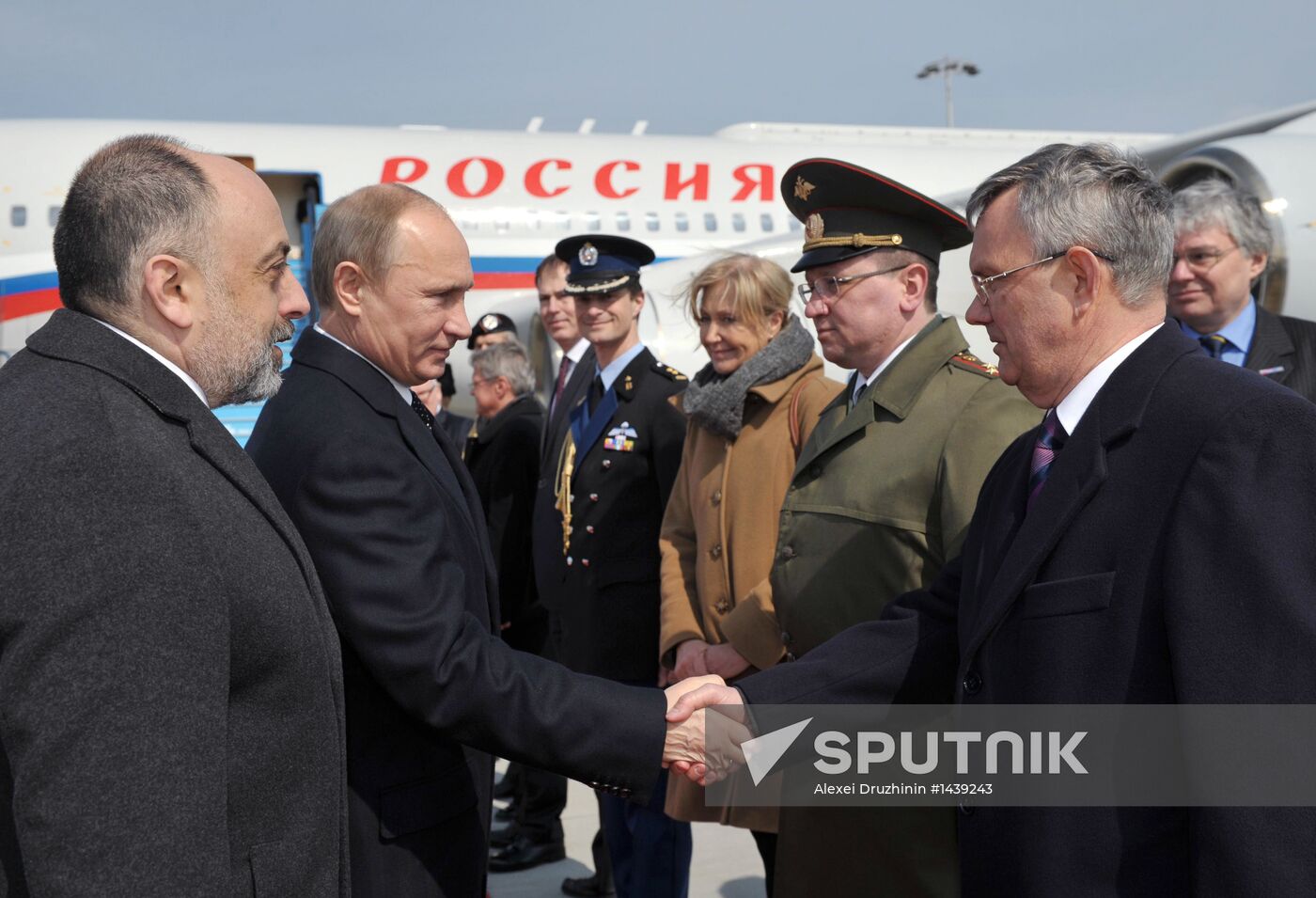 Vladimir Putin on official visit to Netherlands