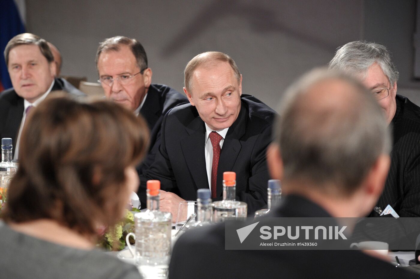 Vladimir Putin on official visit to Netherlands