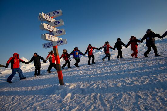 Fyodor Konyukhov’s Karelia-North Pole-Greenland expedition