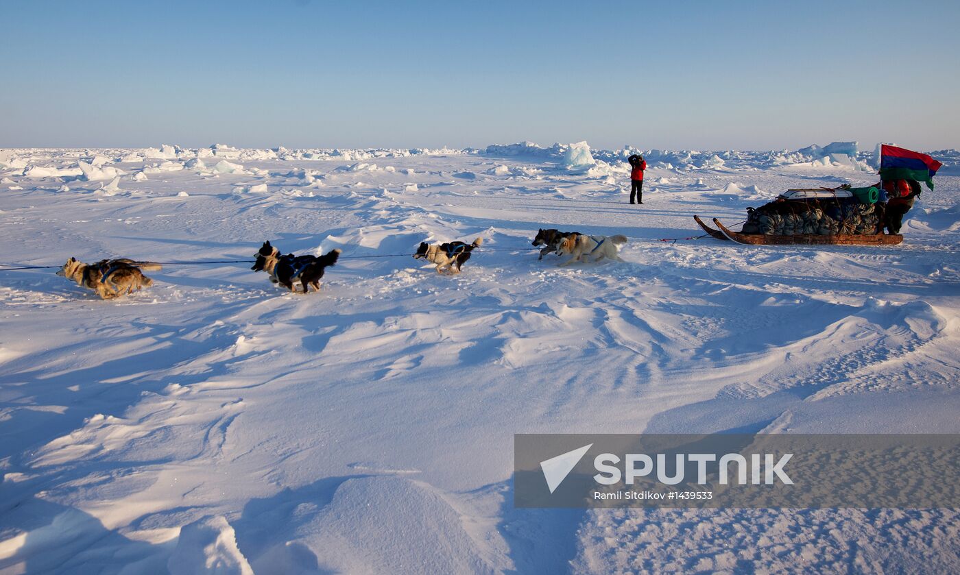 Fyodor Konyukhov’s Karelia-North Pole-Greenland expedition