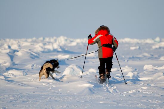 Fyodor Konyukhov’s Karelia-North Pole-Greenland expedition