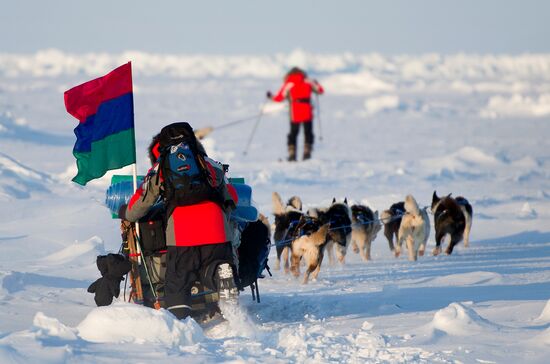 Fyodor Konyukhov’s Karelia-North Pole-Greenland expedition