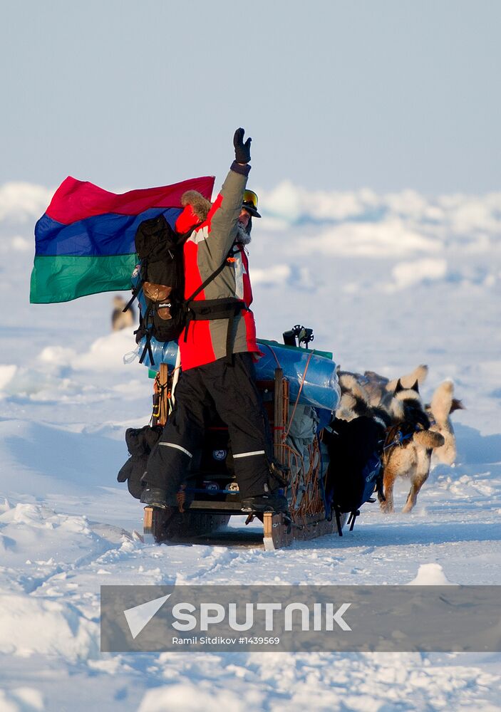 Fyodor Konyukhov’s Karelia-North Pole-Greenland expedition