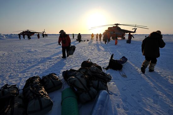Fyodor Konyukhov’s Karelia-North Pole-Greenland expedition
