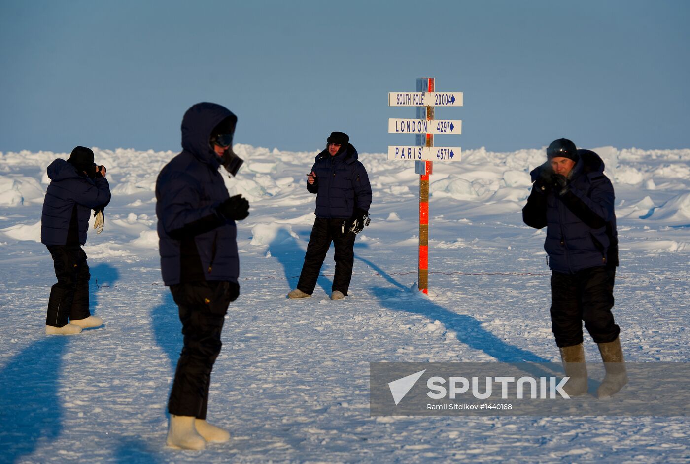Fyodor Konyukhov's expedition Karelia-North Pole-Greenland