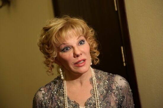 Rehearsal of Skywalkers at Lenkom theater