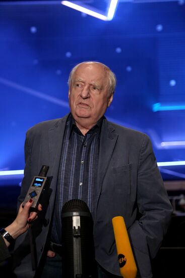 Rehearsal of Skywalkers at Lenkom theater