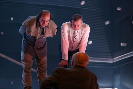 Rehearsal of Skywalkers at Lenkom theater