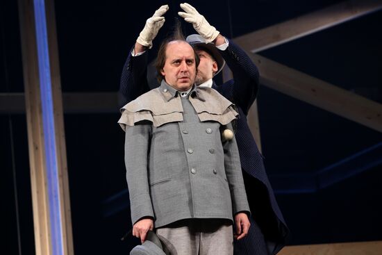 Rehearsal of Skywalkers at Lenkom theater