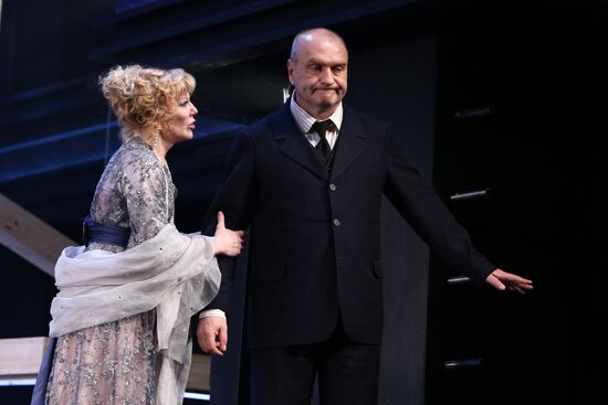 Rehearsal of Skywalkers at Lenkom theater