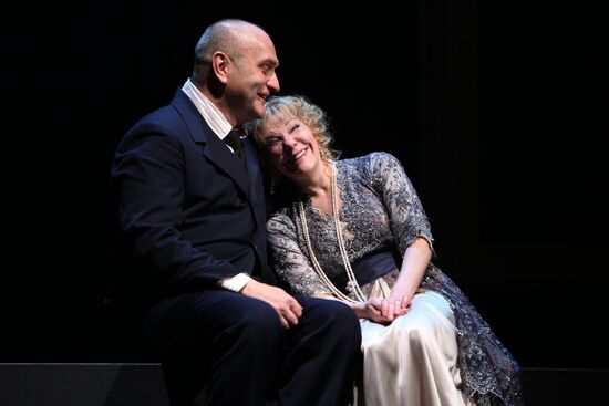 Rehearsal of Skywalkers at Lenkom theater