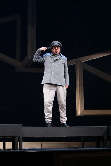 Rehearsal of Skywalkers at Lenkom theater