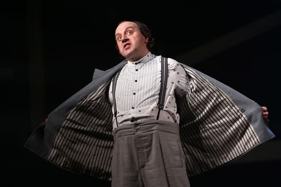 Rehearsal of Skywalkers at Lenkom theater