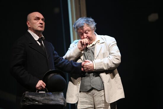 Rehearsal of Skywalkers at Lenkom theater