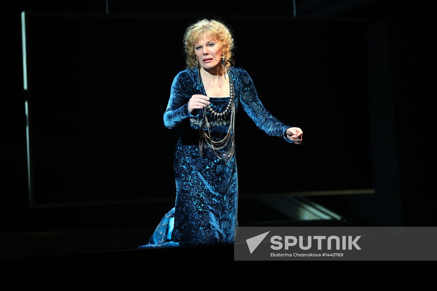 Rehearsal of Skywalkers at Lenkom theater