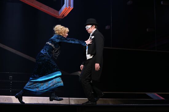 Rehearsal of Skywalkers at Lenkom theater