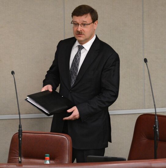 Plenary meeting of State Duma