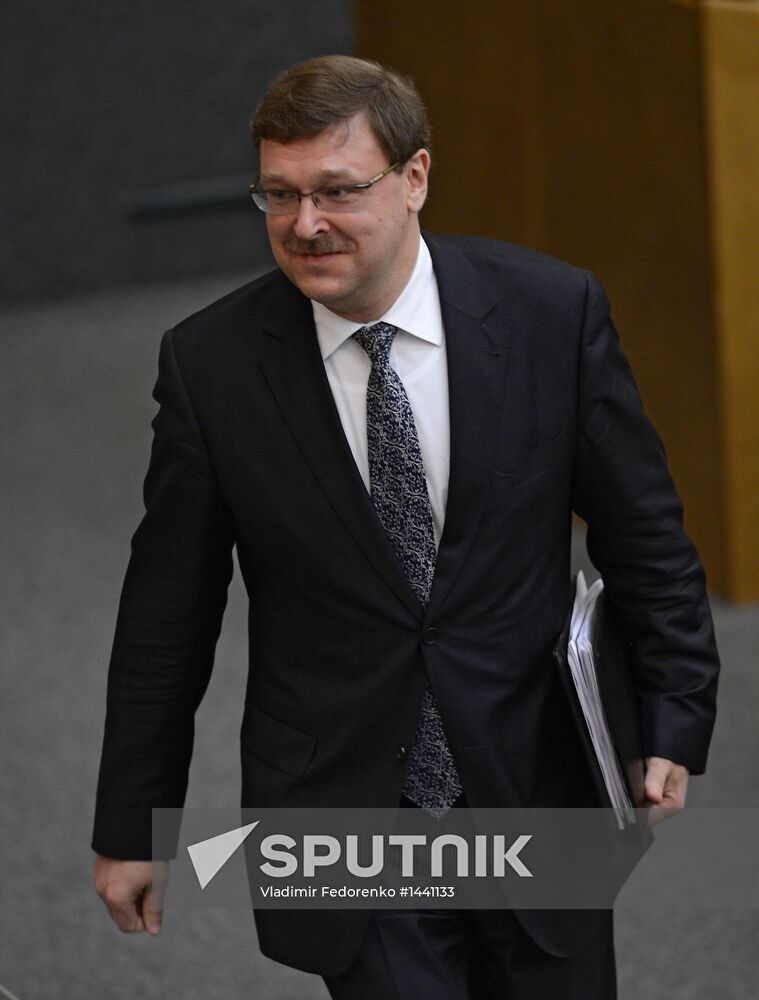 Plenary meeting of State Duma